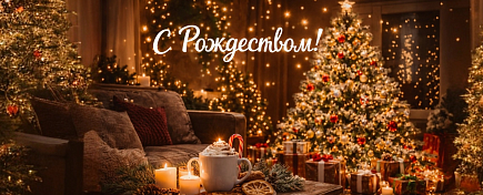 Поздравляем со светлым праздником Рождества! Поздравляем со светлым праздником Рождества!