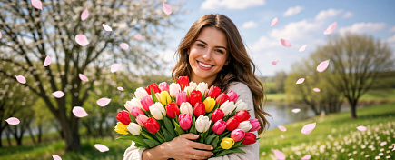 С 8 марта! С 8 марта!