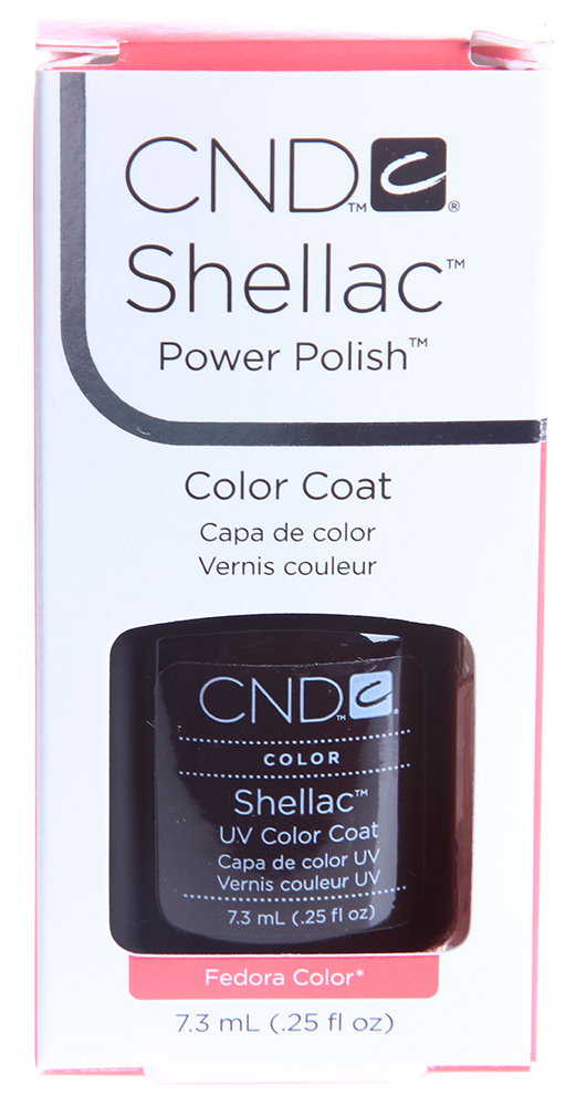 

CND 010 покрытие гелевое / Fedora SHELLAC 7,3 мл, Коричневые