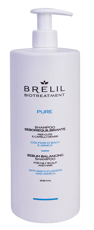 

BRELIL PROFESSIONAL Шампунь для жирных волос / BIOTREATMENT PURE SEBO BALANCING Shampoo 1000 мл