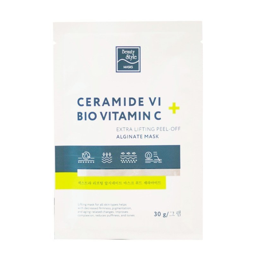 

BEAUTY STYLE Маска-лифтинг альгинатная / Сeramide Vi + BIO Vitamin C 30 гр