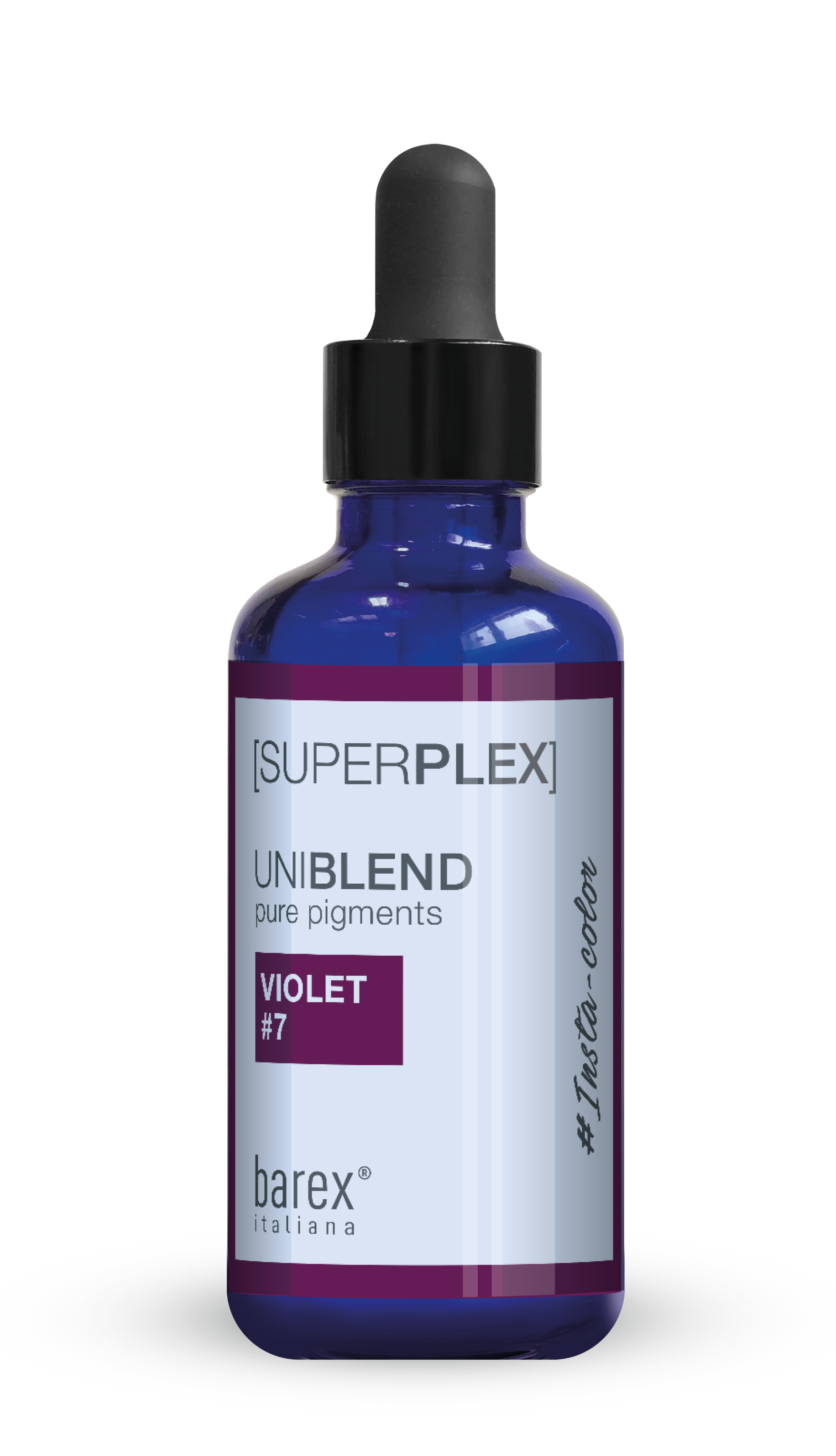 

BAREX #7 пигмент прямого окрашивания для волос, фиолетовый / Superplex Uniblend Pure Pigments, Violet 50 мл, Красный и фиолетовый