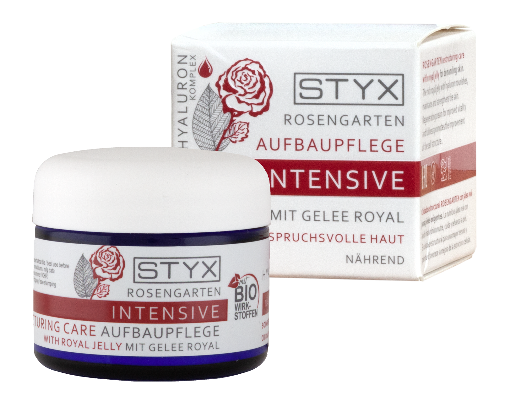 

STYX NATURCOSMETIC Крем структурирующий с роял желе для лица / Rose Garden INTENSIVE 50 мл