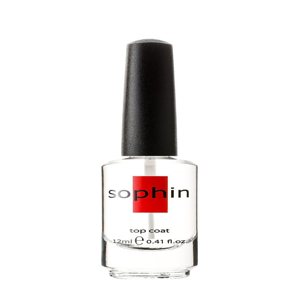 SOPHIN Покрытие верхнее укрепляющее для маникюра Top coat 12 мл 870₽