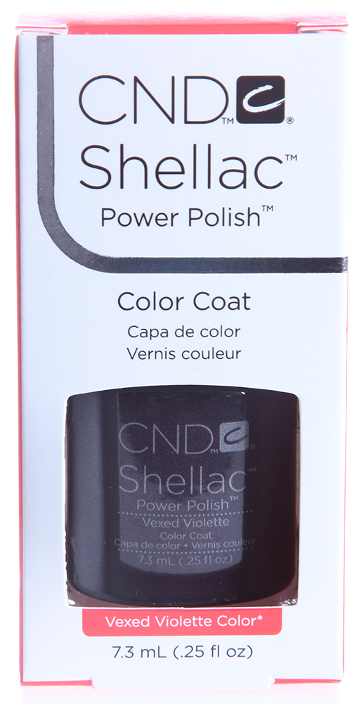 

CND 045 покрытие гелевое / Vexed Violette SHELLAC 7,3 мл, Фиолетовые