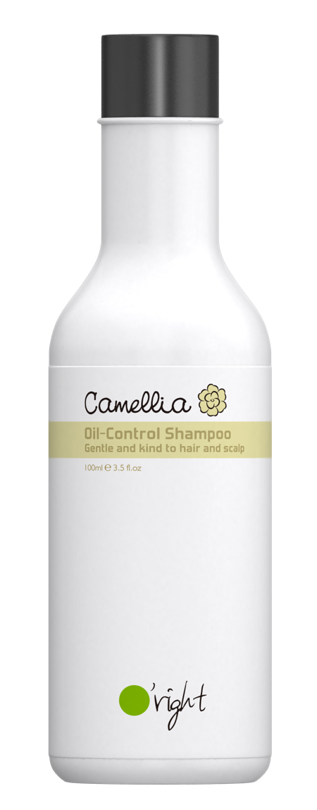 

O'RIGHT Шампунь для жирной кожи головы Камелия / Camellia Oil-Control Shampoo 100 мл