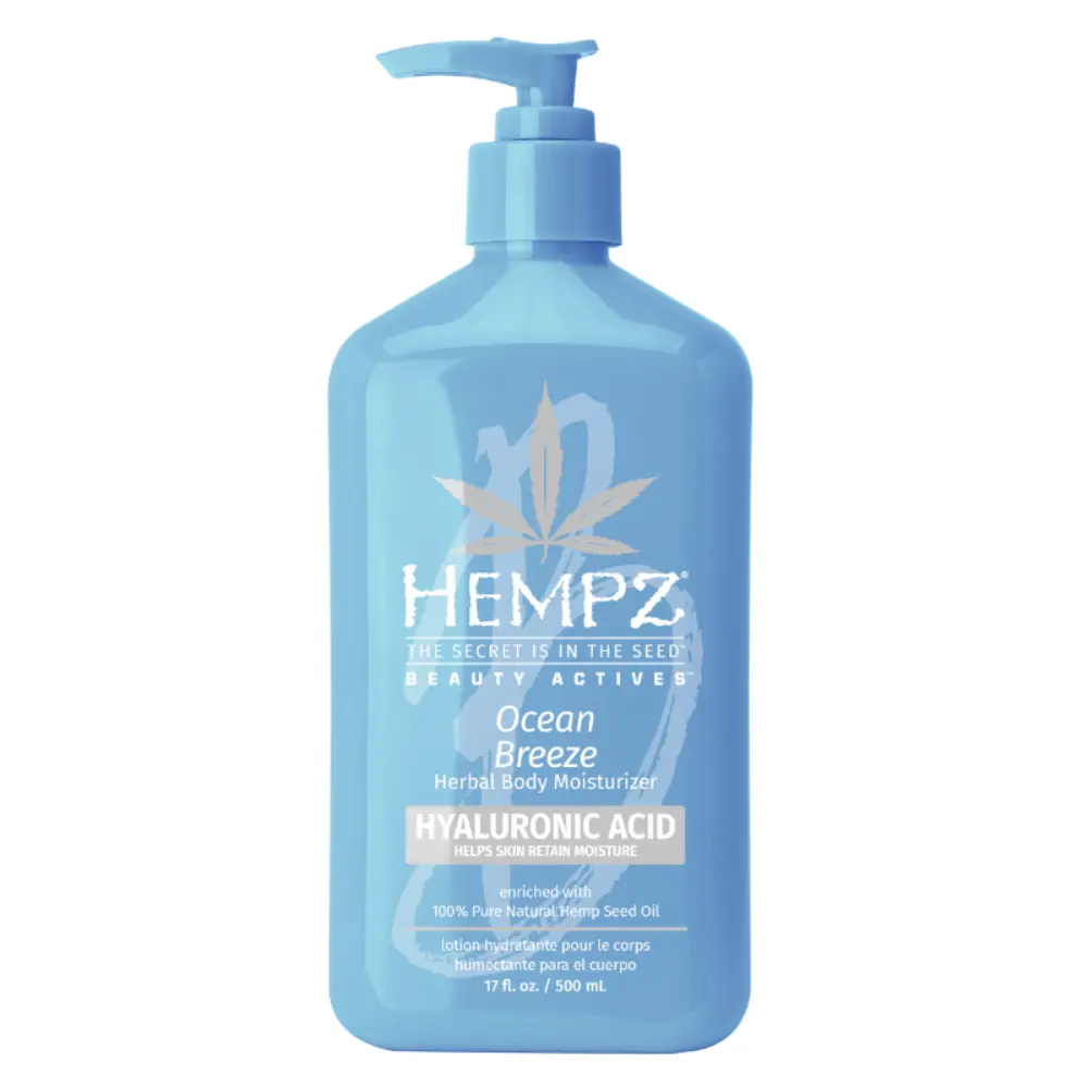 HEMPZ Молочко для тела с гиалуроновой кислотой Свежий ветер / Beauty Actives Ocean Breeze 500 мл