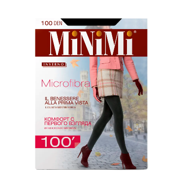 MINIMI Колготки MICROFIBRA 100 Nero 2 (S)