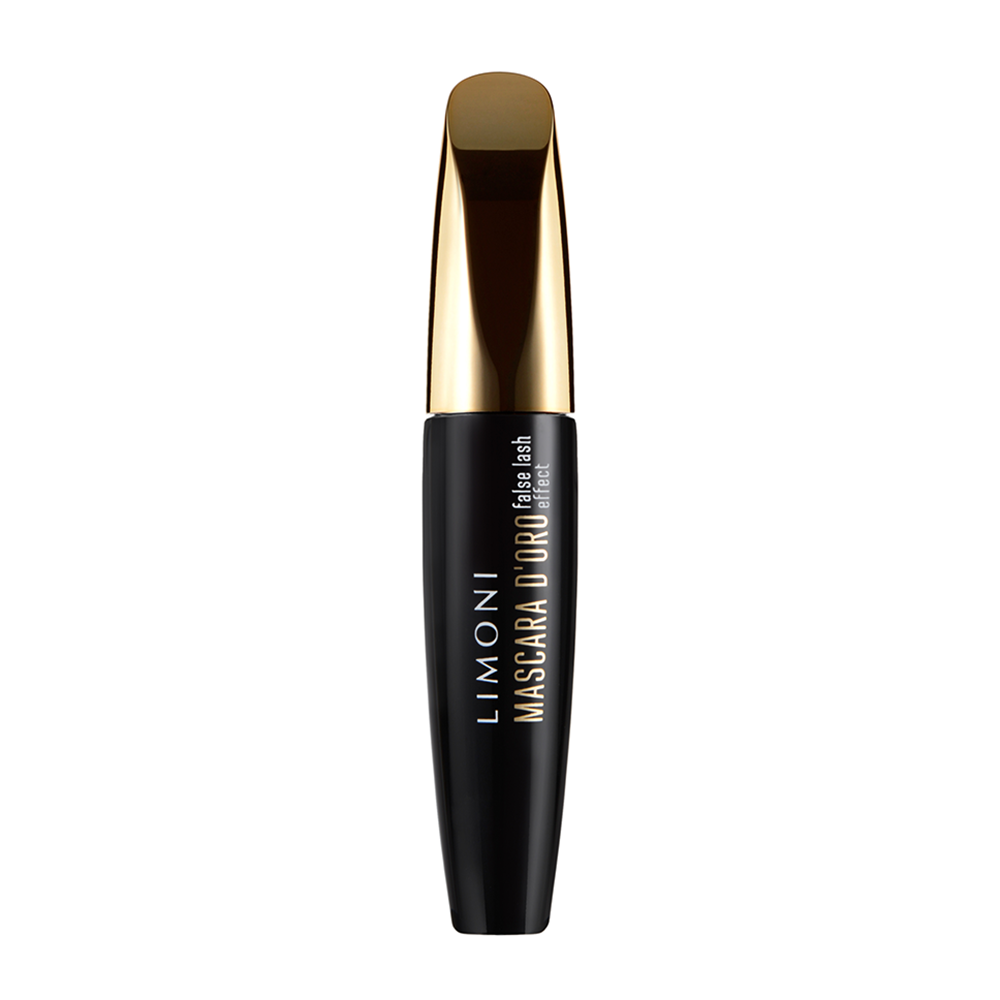 LIMONI Тушь с эффектом накладных ресниц, тон 01 / Mascara D'oro 01 black