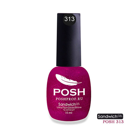 

POSH 313 гель-лак на 25 дней Четвертое измерение / SENDVICH GEL UV/LED 15 мл