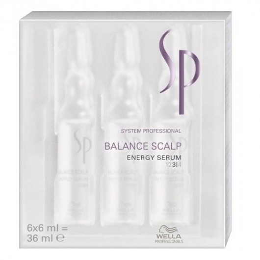 

WELLA SP Сыворотка энергетическая против выпадения волос / Balance Scalp Energy Serum 6*6 мл