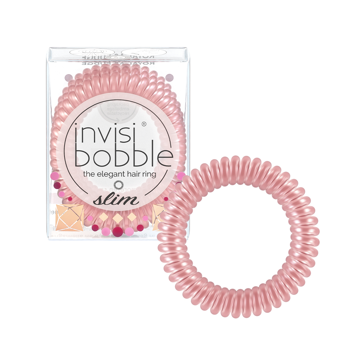 

INVISIBOBBLE Резинка-браслет для волос / invisibobble SLIM British Royal Royal Fudge