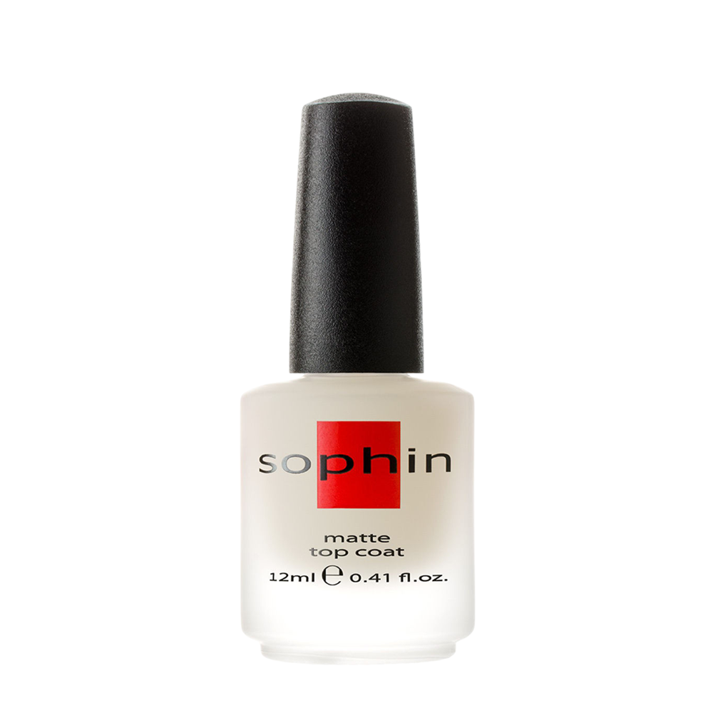 SOPHIN Покрытие верхнее с матовым эффектом Matte top coat 12 мл 870₽