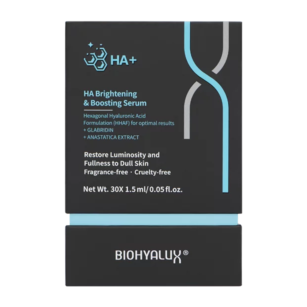 BIOHYALUX Сыворотка осветляющая и стимулирующая / НА Brightening&Boosting Serum 30х1,5 мл