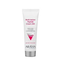 Крем мультиактивный для лица с пептидами и антиоксидантным комплексом / Multi-Action Peptide Cream 50 мл, ARAVIA