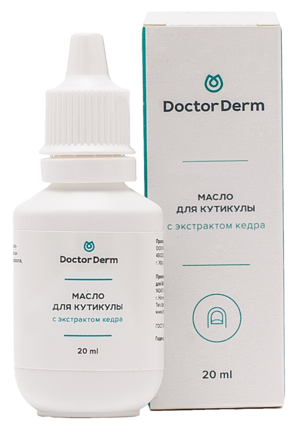 

DOCTOR DERM Масло с экстрактом кедра для кутикулы 20 мл