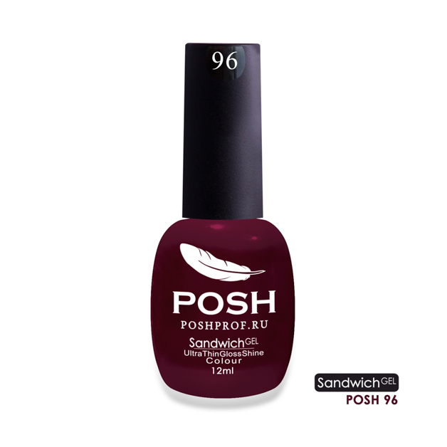 

POSH 96 гель-лак для ногтей Вишневый сад / SENDVICH GEL UV/LED 12 мл, Фиолетовые