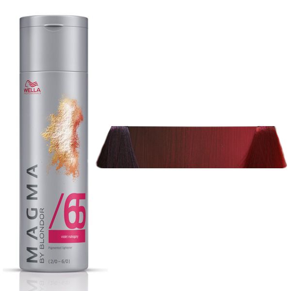 

WELLA PROFESSIONALS /65 краска для цветного мелирования, фиолетово-махагоновый / Magma by Blondor 120 мл