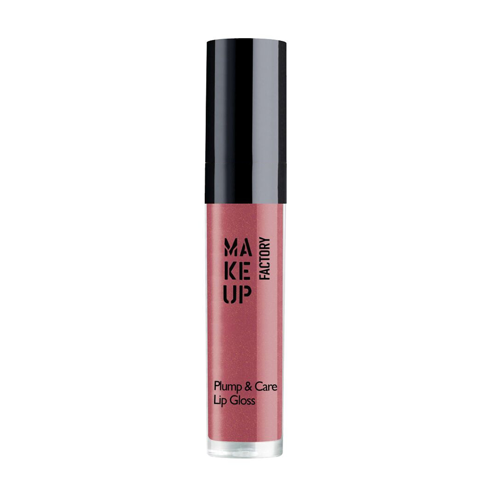 MAKE UP FACTORY Блеск для губ, 20 скандальная игра / Plump & Care Gloss 4 мл