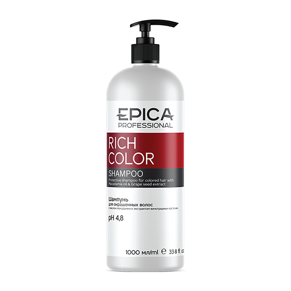 EPICA PROFESSIONAL Шампунь для окрашенных волос / Rich Color 1000 мл