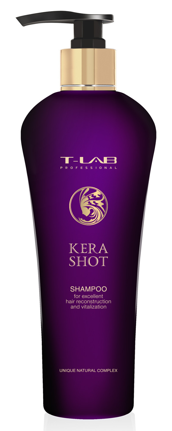 

T-LAB PROFESSIONAL Шампунь восстанавливающий с кератином для волос / Kera Shot 750 мл