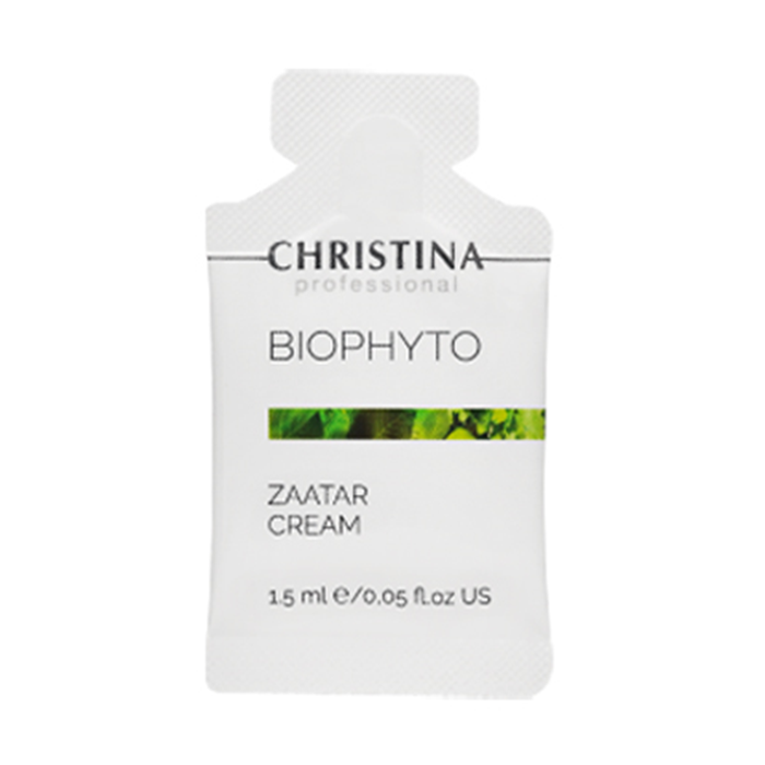 CHRISTINA Крем Заатар в индивидуальном саше / Zaatar Cream sachets kit Bio Phyto 1,5 мл х 1 шт