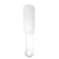 SOLOMEYA Пилка педикюрная с микромассажем 80/150 Белый опал / Pedicure nailfile with micromassage, White Opal, фото 1