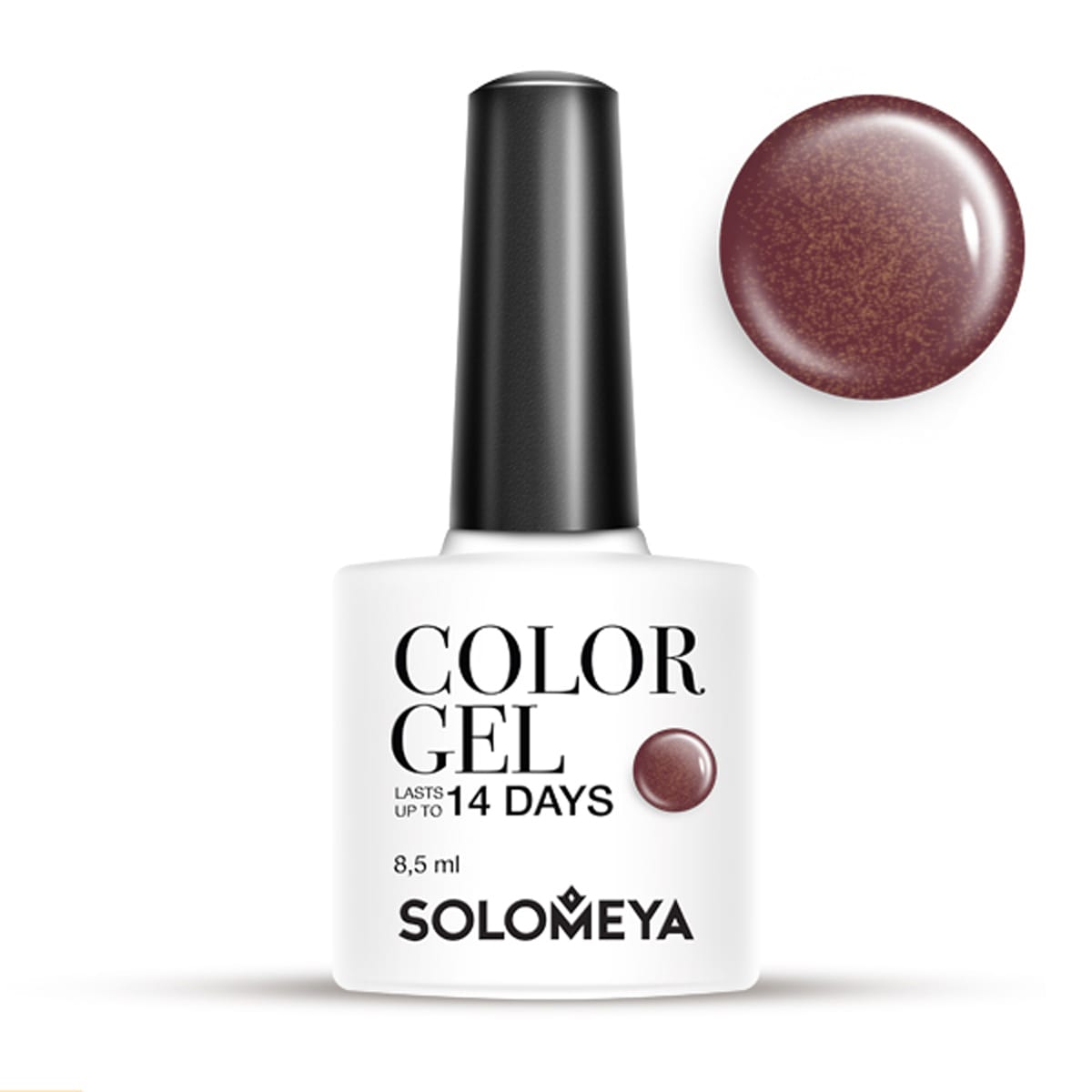 

SOLOMEYA Гель-лак для ногтей SCG083 Телец / Color Gel Taurus 8,5 мл, Коричневые