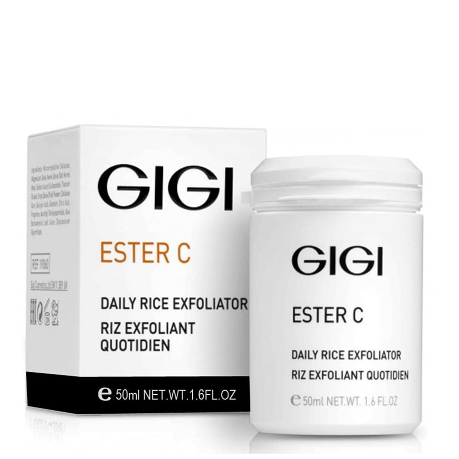 GIGI Эксфолиант для очищения и микрошлифовки кожи / ESTER C Daily RICE  Exfoliator 50 мл купить в интернет-магазине косметики