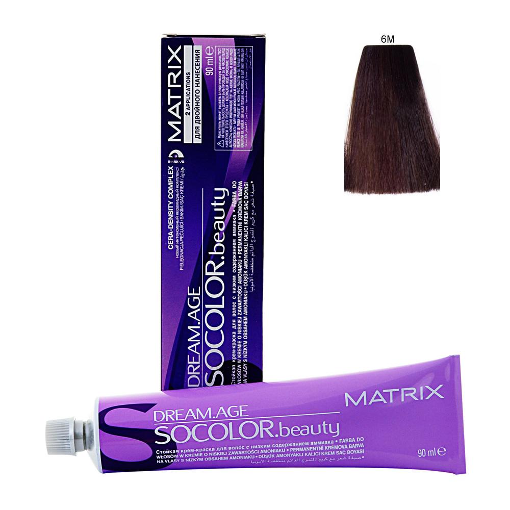 Краска для волос с эффектом ламинирования матрикс