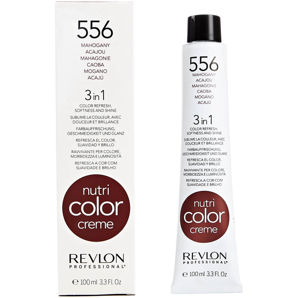 

REVLON Professional 556 краска 3 в 1 для волос, махагон / NUTRI COLOR CREME 100 мл