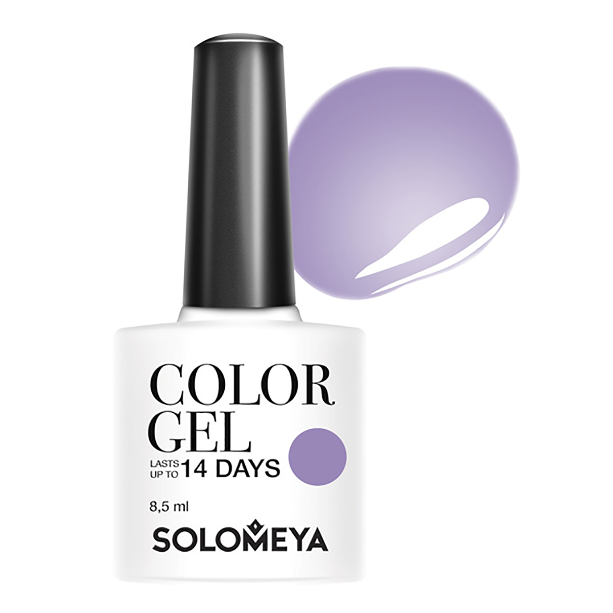 

SOLOMEYA Гель-лак для ногтей SCG151 Клош / Color Gel Cloche 8,5 мл, Фиолетовые