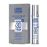 LIBREDERM Крем дневной 3D филлер для лица SPF 15 / HYALURONIC 30 мл, фото 2