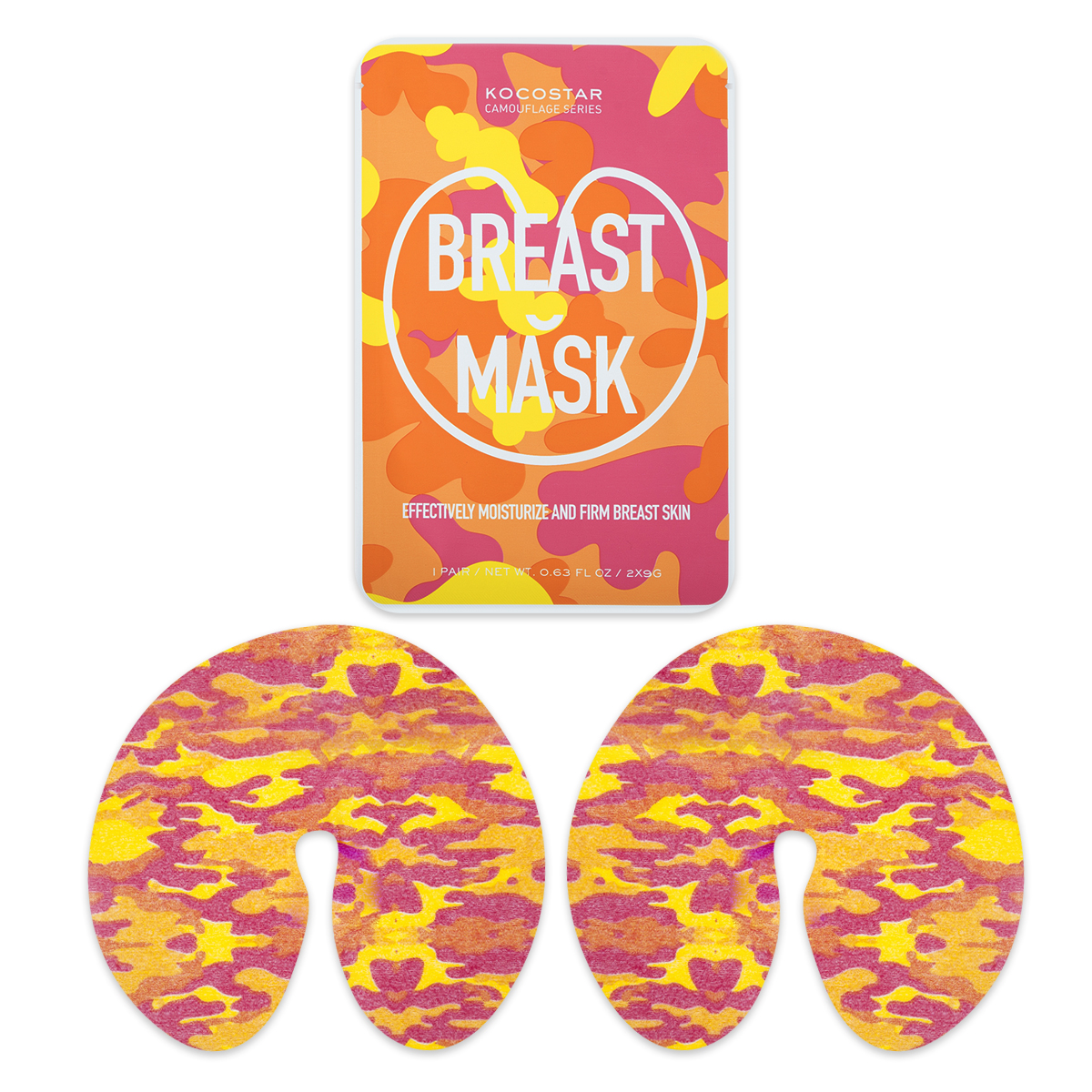 KOCOSTAR Маска для упругости груди / Camouflage Breast Mask 9 г купить в  интернет-магазине косметики