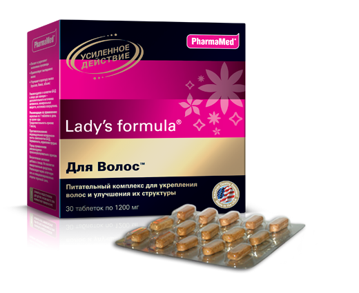 

LADY'S FORMULA Для волос, таблетки № 30