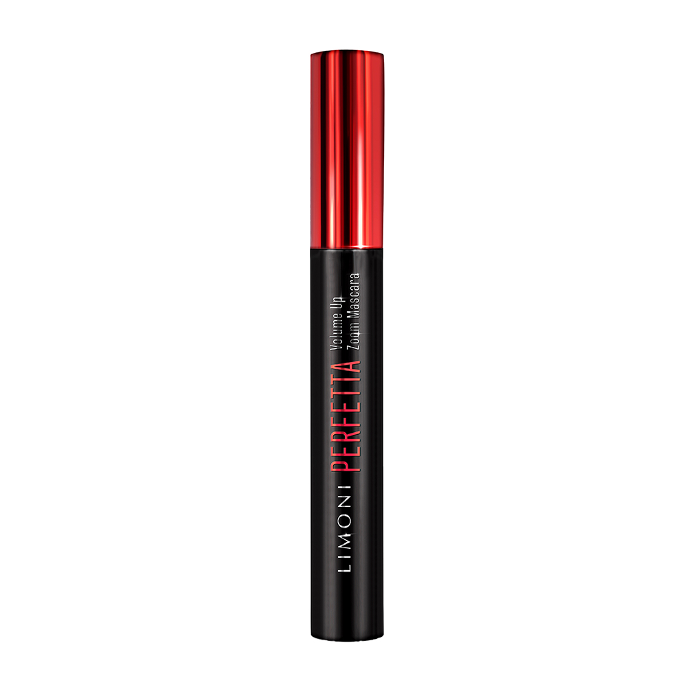 LIMONI Тушь супер объем и удлинение тон 01 Perfetta Volume Up Zoom Mascara black 12 гр 950₽