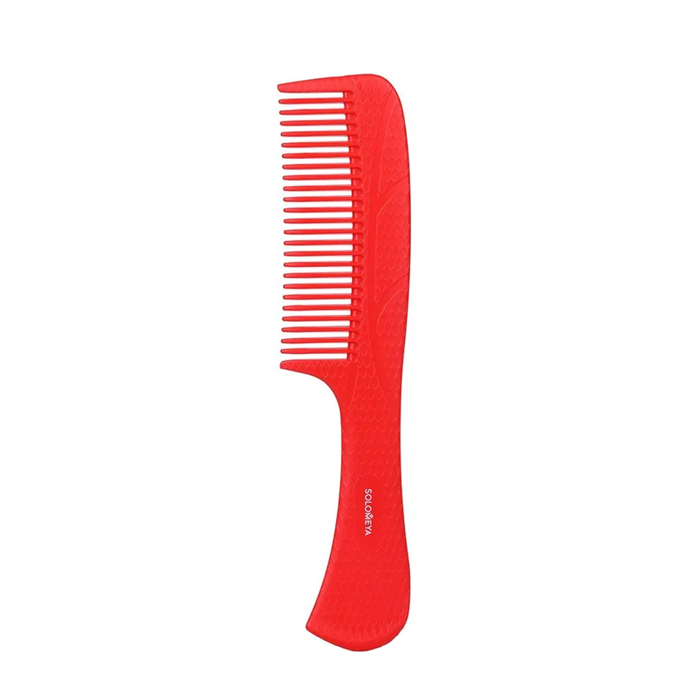 

SOLOMEYA Арома-расческа, гребень для волос с ароматом клубники / Aroma Detangling Hair Comb Strawberry