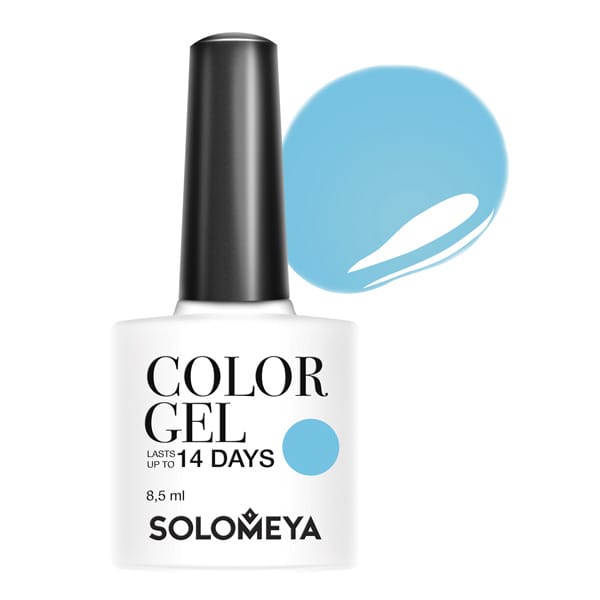 

SOLOMEYA Гель-лак для ногтей SCG010 Пилбокс / Color Gel Pillbox 8,5 мл, Синие