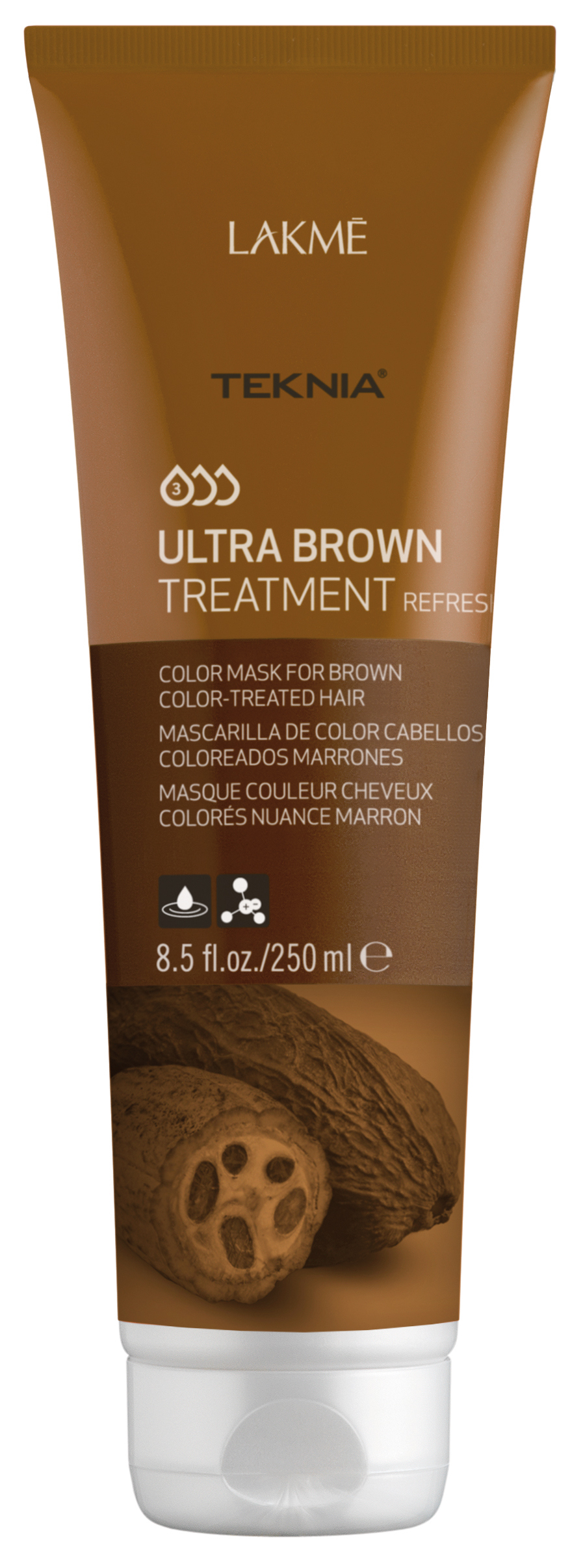 

LAKME Средство для поддержания оттенка окрашенных волос, коричневый / ULTRA BROWN TREATMENT 250 мл