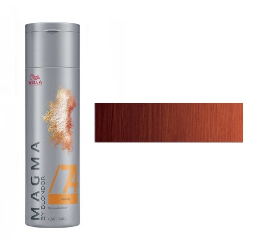 

WELLA Professionals /74 краска для цветного мелирования, коричнево-махагоновый / Magma by Blondor 120 мл