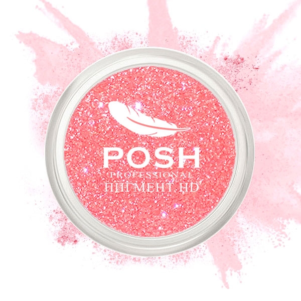 

POSH Пигмент для глаз и губ, HD № 14 Розовый фламинго 5 г