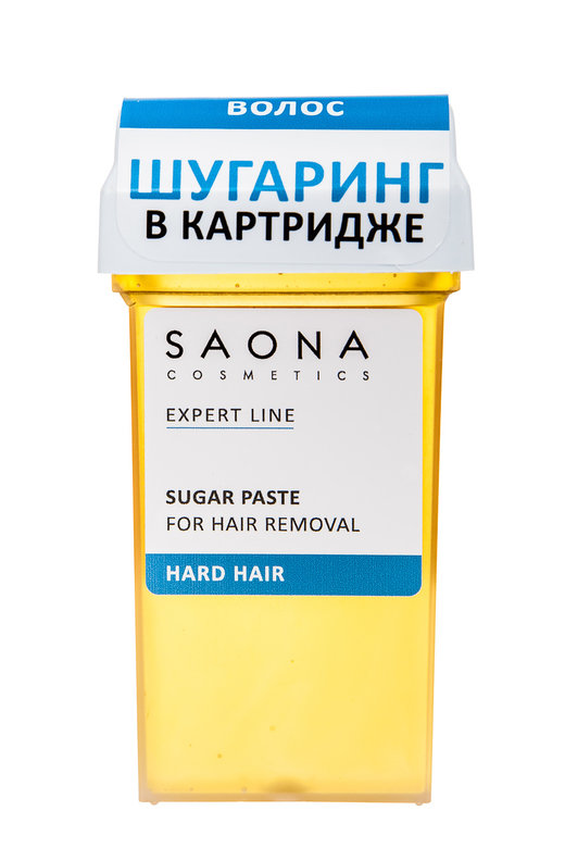 

SAONA COSMETICS Паста сахарная для шугаринга твердая в картридже / HARD 80 г