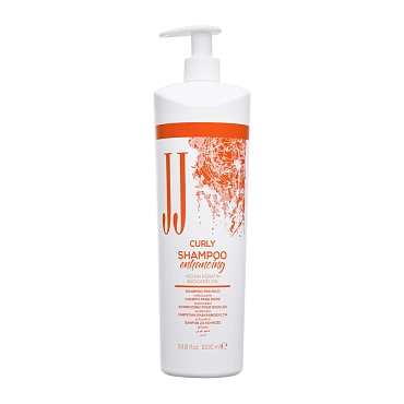 JJ Шампунь для вьющихся волос / JJ HAIR CURLY SHAMPOO 1000 мл