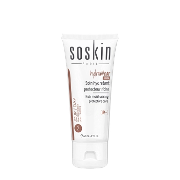 SOSKIN Крем увлажняющий, питательный для сухой кожи / R+ Hydrawear Cream Rich moisturising protective care 60 мл