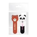 Набор для натуральных и искусственных ногтей (пилка Медвежонок и полировщик для ногтей Маленькая панда)