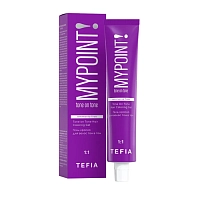 TEFIA 8.6 Гель-краска для волос тон в тон, светлый блондин махагоновый / TONE ON TONE HAIR COLORING GEL 60 мл, фото 2