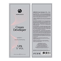 ADRICOCO Крем-окислитель 1,5% (5 vol.) / ADRICOCO Cream Developer 1000 мл, фото 2