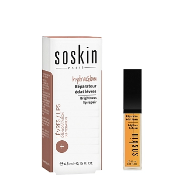 SOSKIN Масло-блеск восстанавливающее для губ / R+ HydraGlow Brightness Lip Repair nourishing 5 мл