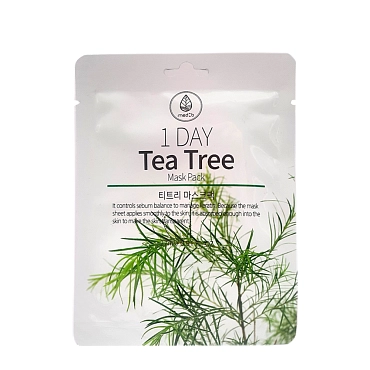 MED:B Маска тканевая с экстрактом чайного дерева / Med B 1 Day Tea Tree Mask Pack 27 мл