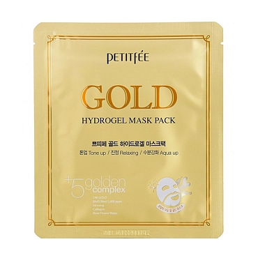 PETITFEE Маска гидрогелевая с коллоидным золотом для лица / Hydrogel Mask Pack 32 г